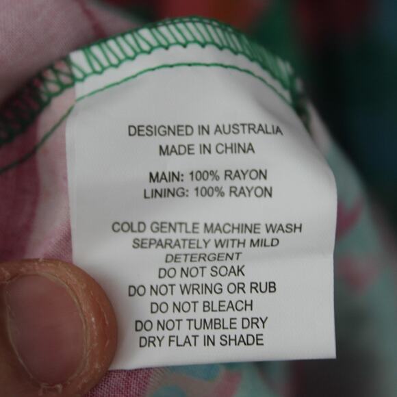 Paper Heart Dress Womens Small Tarot Hearts Maxi Strappy Boho Summer Colorful - Picture 9 of 10